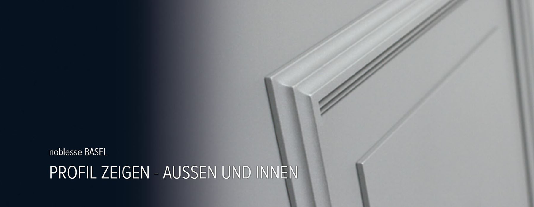 noblesse AluDesign-Haustüren